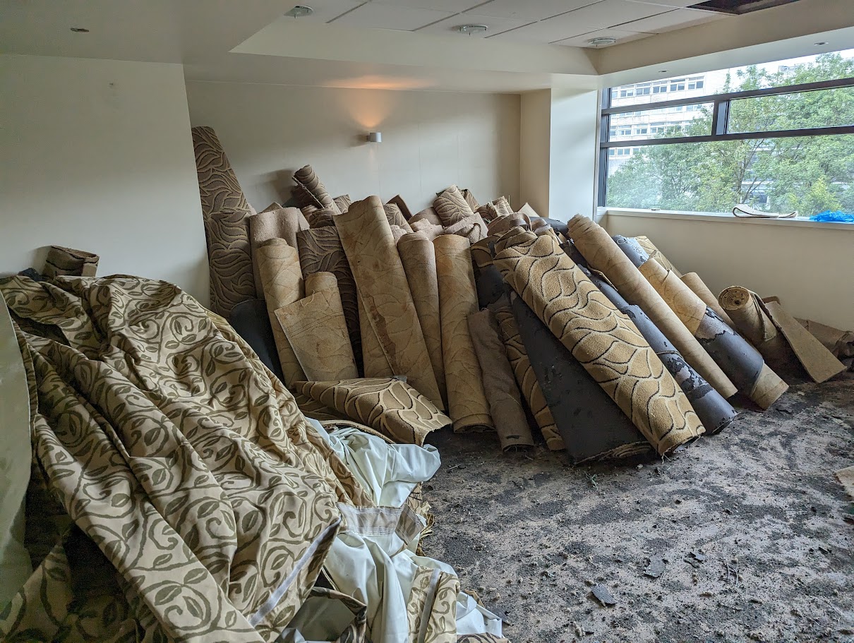 carpet removal image